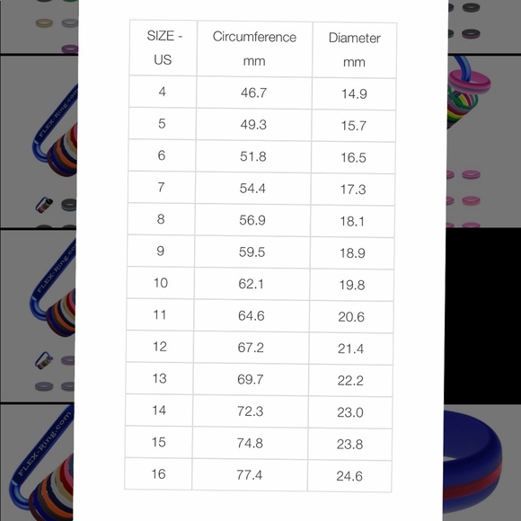 🆕 Flex Ring✨Silicone Ring/ Interchangeable Bands✨ - Picture 8 of 8